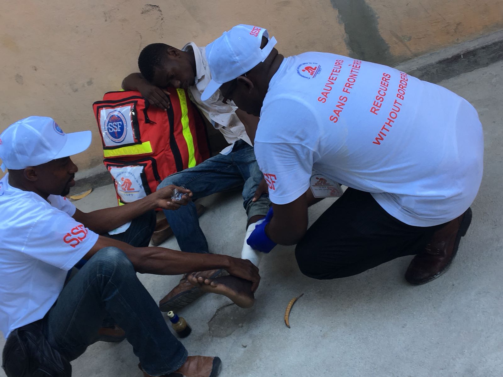 SSF in action in Port-au-Prince, July 9, 2018