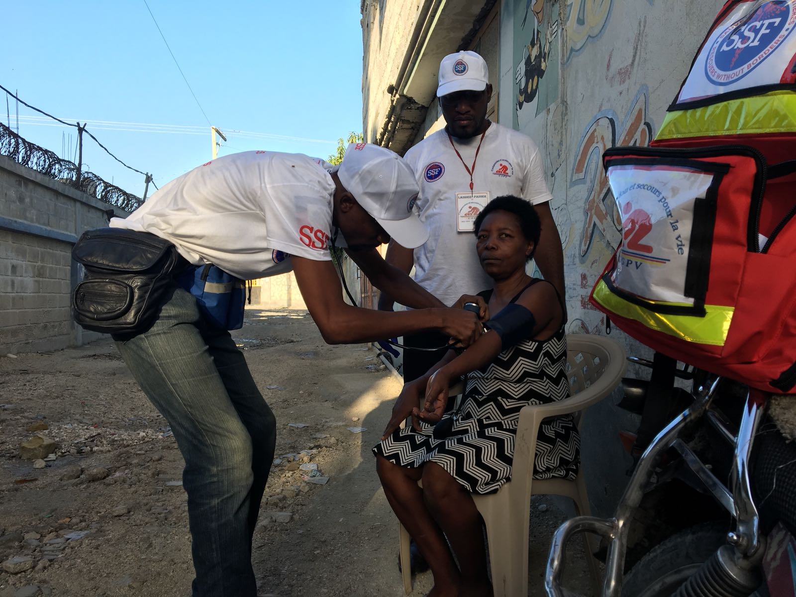 SSF in action in Port-au-Prince, July 9, 2018